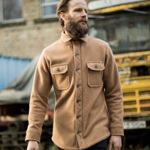 Men’s heavyweight merino Mountain Shirt – McNair shirts