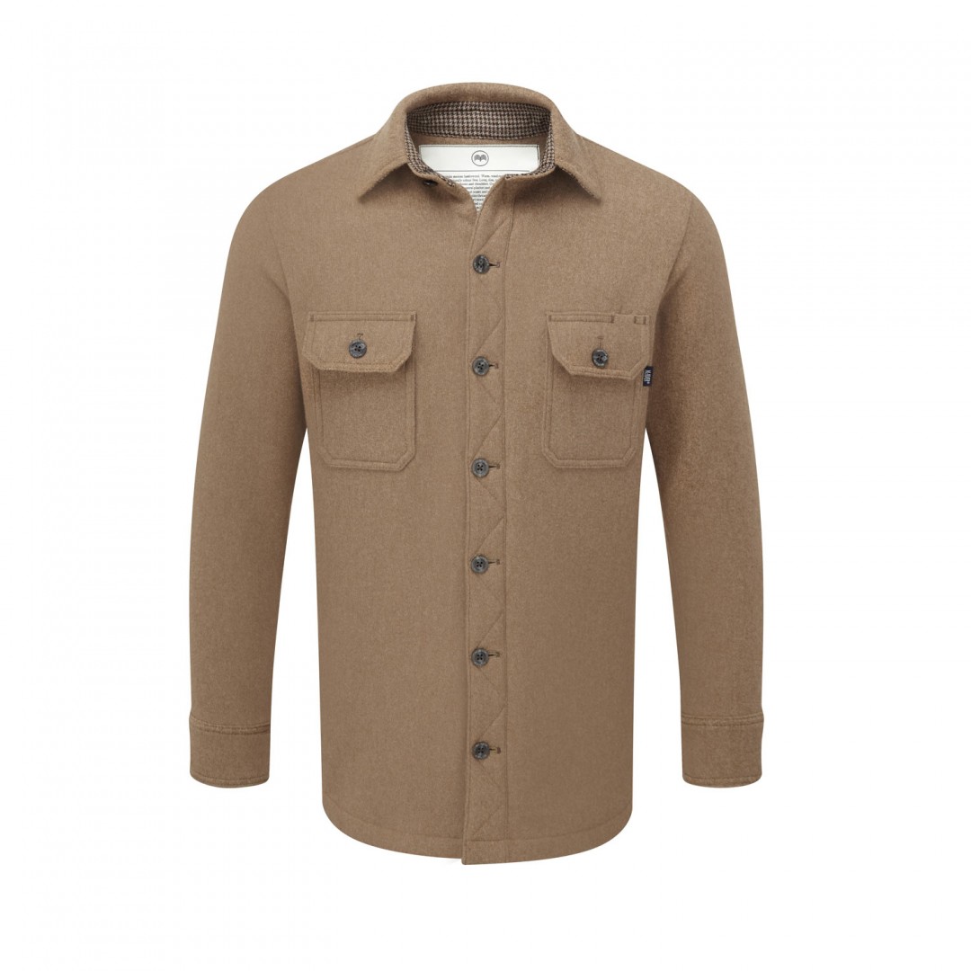 Men’s heavyweight merino Mountain Shirt – McNair shirts