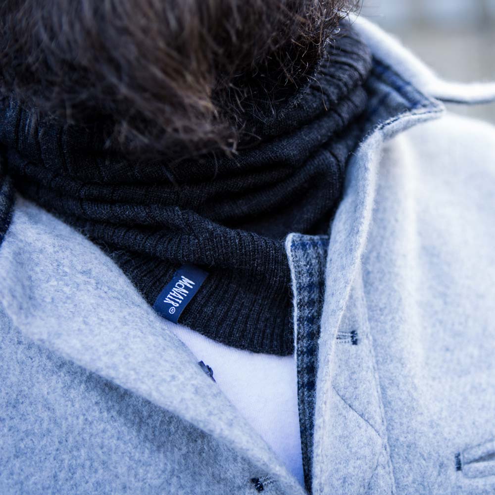 McNair Men's merino neck warmer – free neck warmer with every McNair Shirt