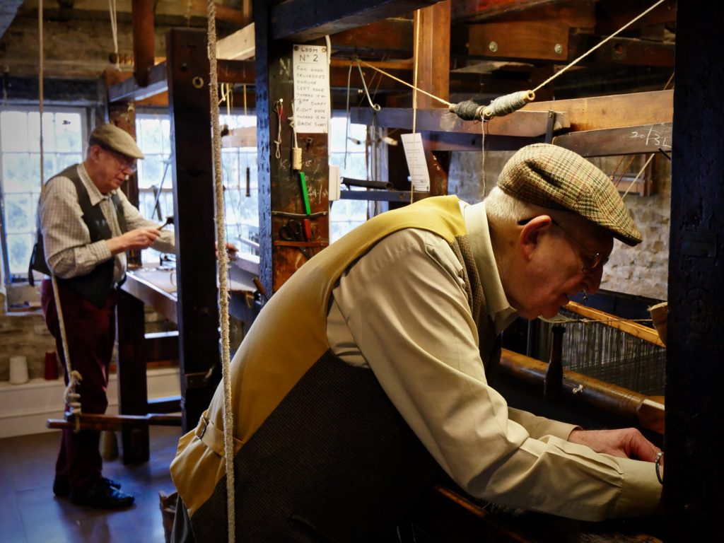 Weavers at the Colne Valley Museum