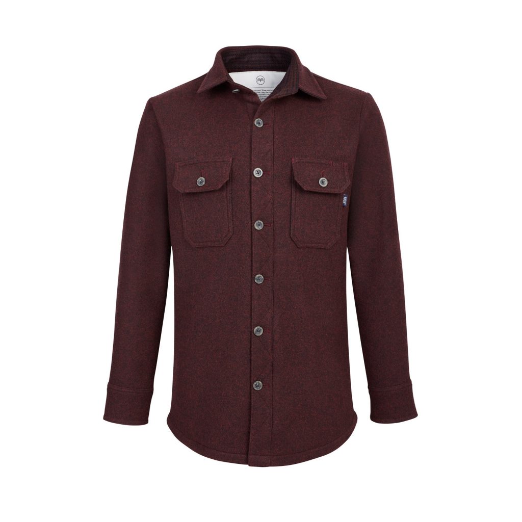 McNair men's Provenance AG merino Mountain Shirt