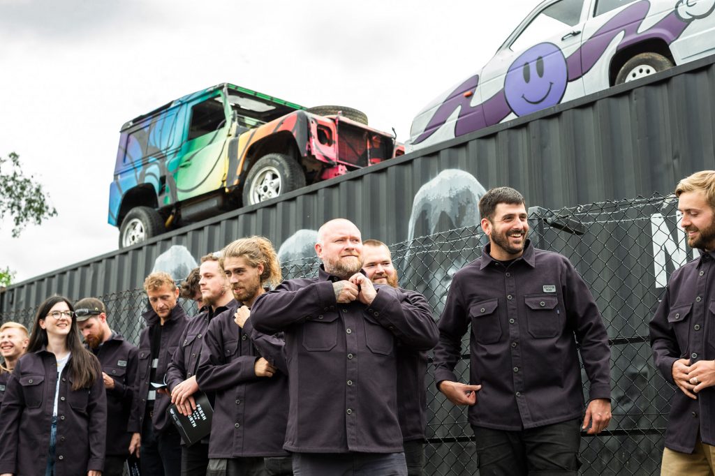 Northern Monk in their McNair Shirts