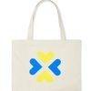 To Ukraine With Love - Large Tote Bag - Natural