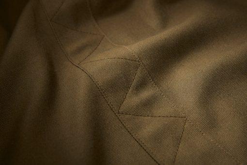 McNair men's PlasmaDry cotton canvas Work Jacket (stitching detail)