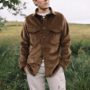 Plains Corduroy Shirt in Bark