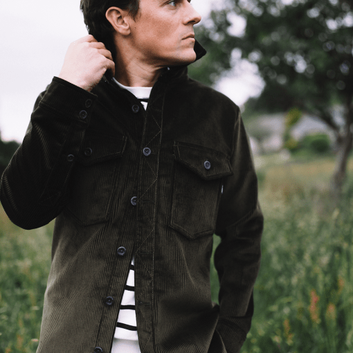 Men’s PlasmaDry Plains heavyweight corduroy shirt - Image 4