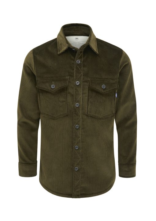 Men’s PlasmaDry Plains heavyweight corduroy shirt - Image 3