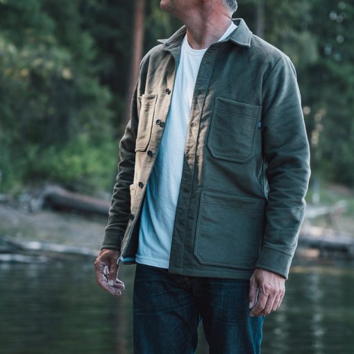 Men's Work Jacket in PlasmaDry™ heavyweight moleskin - Image 4